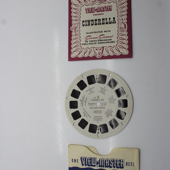 19 Vintage 1940s-50s Sawyers Single View-Master Reels Fairy Tales Hawaii Flowers - Picture 11 of 16